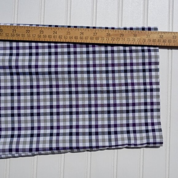 IZOD Golf Pants Mens 32 x 32 Plaid PerformX Flat Front Polyester Straight Leg - Picture 6 of 11